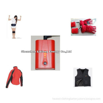 2200mah Lithium-ion Heated Jacket Battery Rechargable For Electric Vest